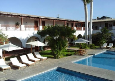 Casona Checacupe - patio interior
